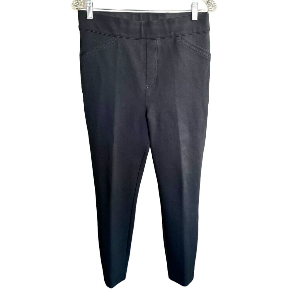 Spanx The Perfect Black Pant Back Seam Skinny Pants 20251R- Black SZ Large